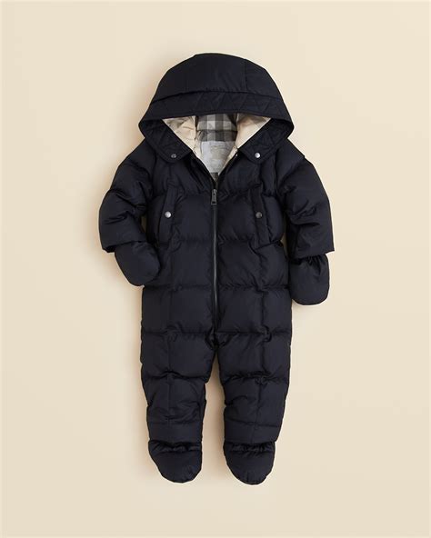 burberry baby boys snowsuit.